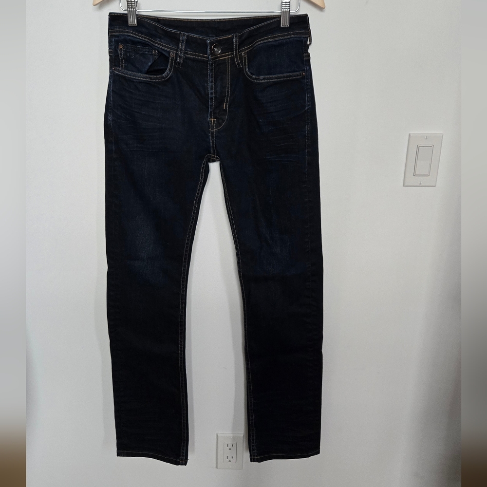 Buffalo Women's Jayden High Rise Straight Leg Jeans. 